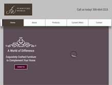 Tablet Screenshot of furnitureworldsaskatoon.com